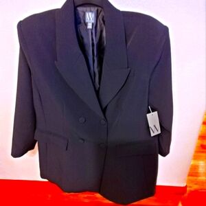 NWT 22W Black Blazer 3/4 Sleeves Firm Price